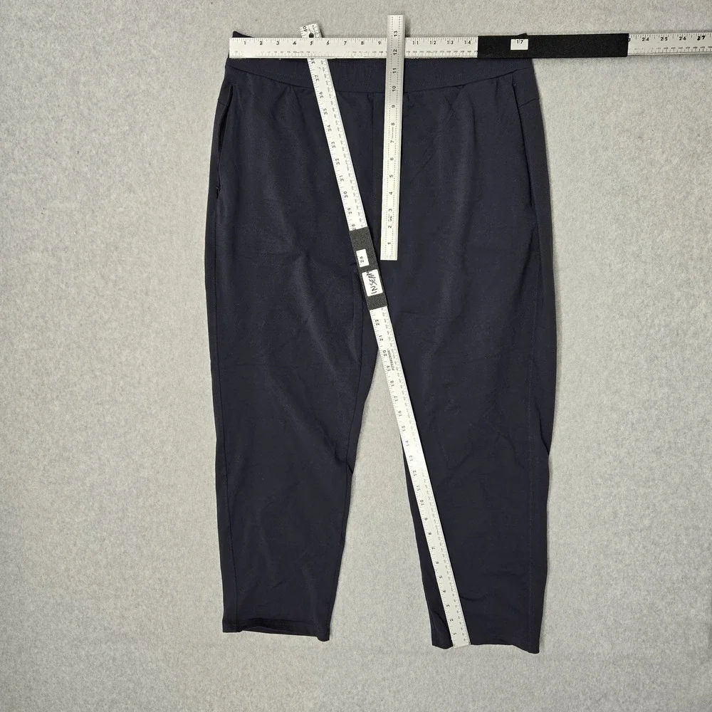 PUBLIC REC Men Activewear Pants 38/28 Dark Gray Jogger Zipper Slim 28